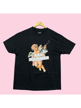 G59 Records x The Suicideboys Kill Yourself AK Cherub Hip-Hop Tee XL